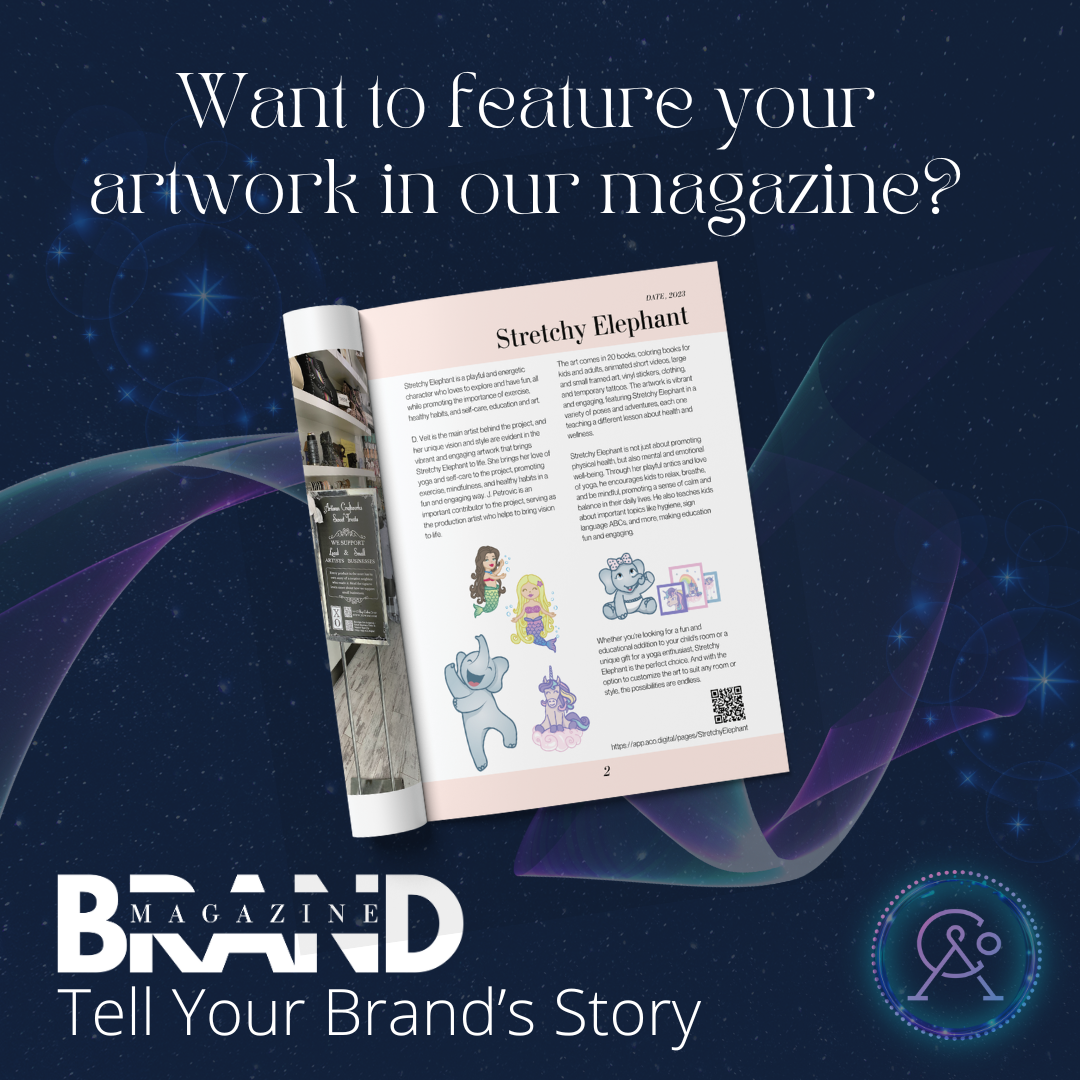 Calling All Artists: Showcase Your Artwork in Our Magazine!