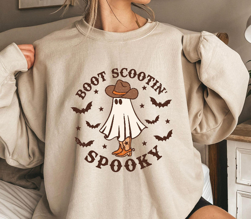 Boot scootin spooky design