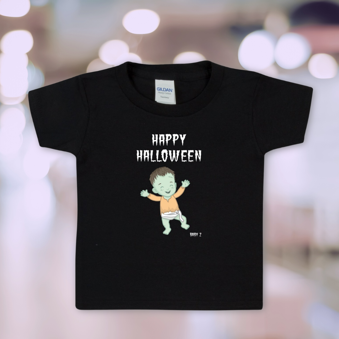 Baby Z "Happy Halloween" Gilman Heavy Cotton Toddler T-Shirt