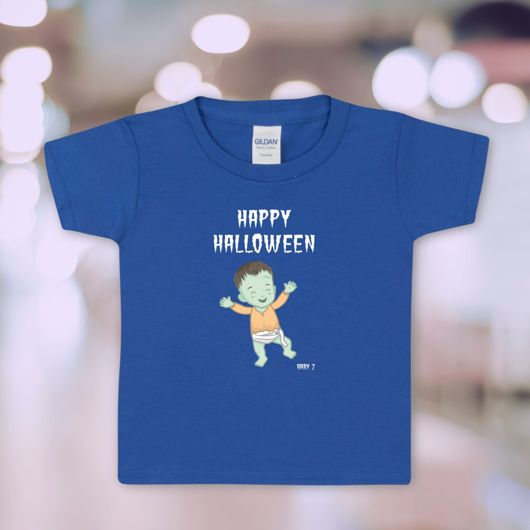 Baby Z "Happy Halloween" Gilman Heavy Cotton Toddler T-Shirt