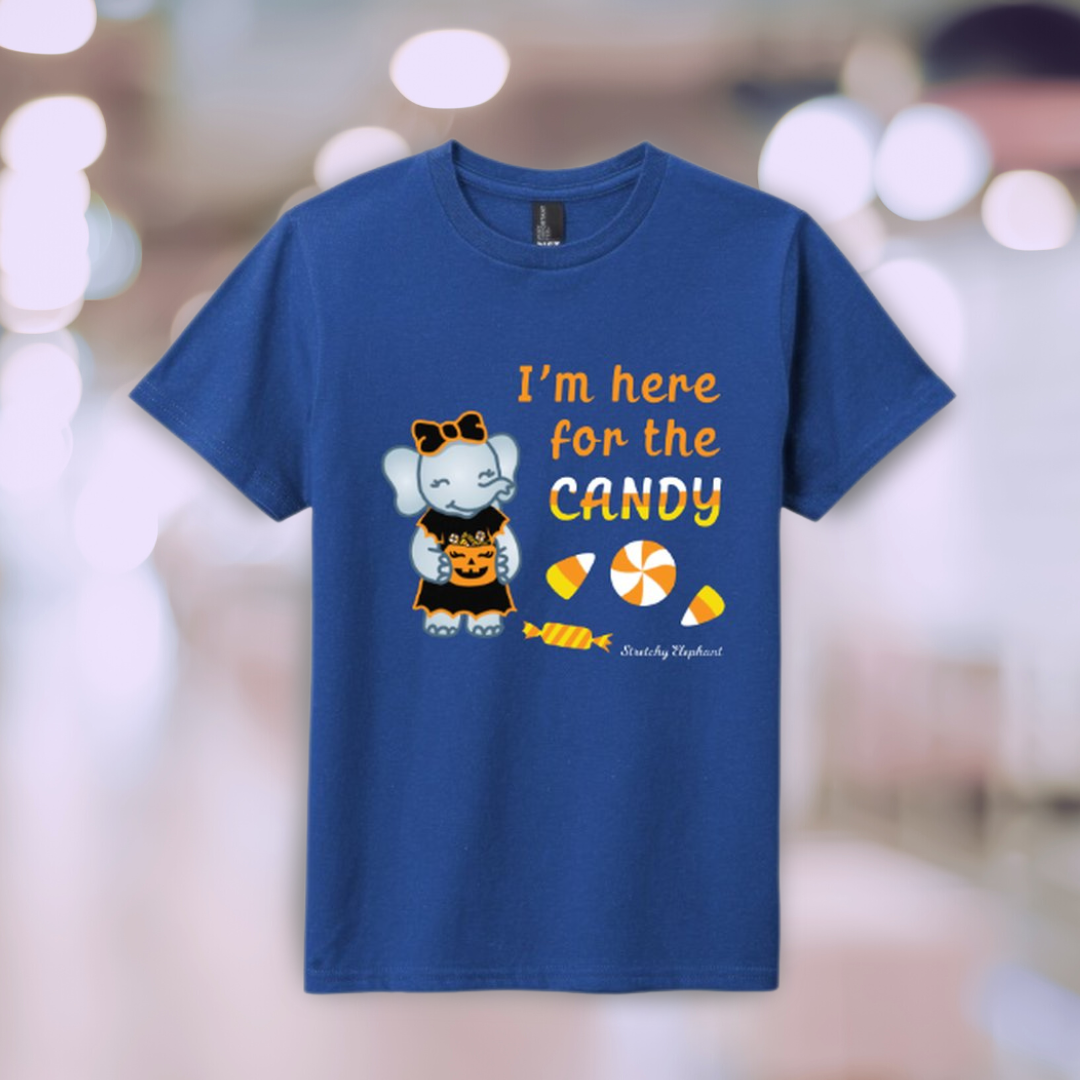 STRETCHY ELEPHANT "CANDY" District Youth Very Important Tee