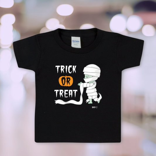 BABY Z "TRICK OR TREAT" Gildan Heavy Cotton Toddler T-Shirt