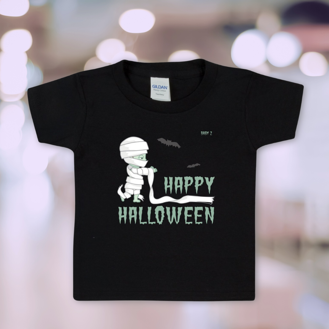 BABY Z "HAPPY HALLOWEEN 2" Gildan Heavy Cotton Toddler T-Shirt