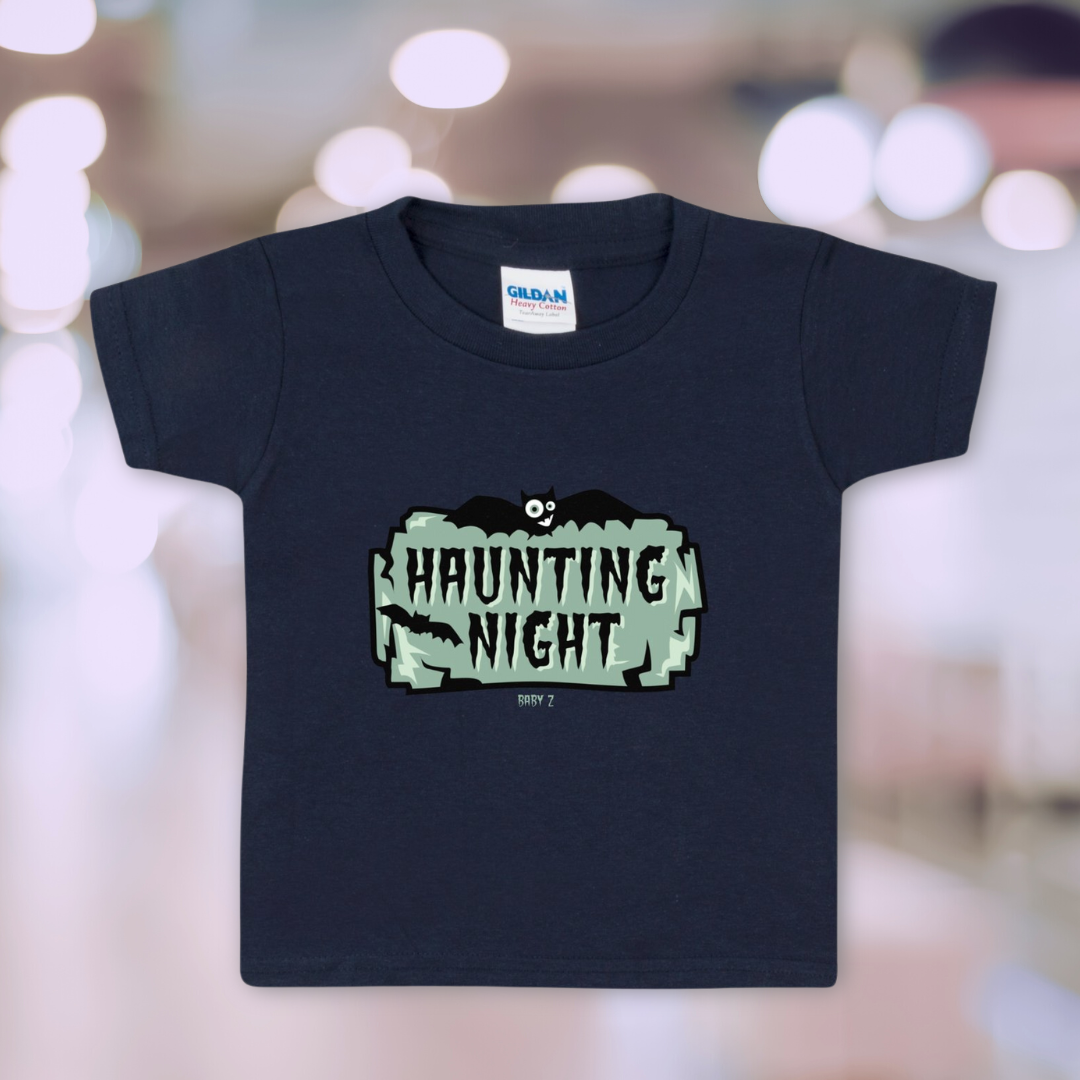 BABY Z "HAUNTING NIGHT" Gildan Heavy Cotton Toddler T-Shirt
