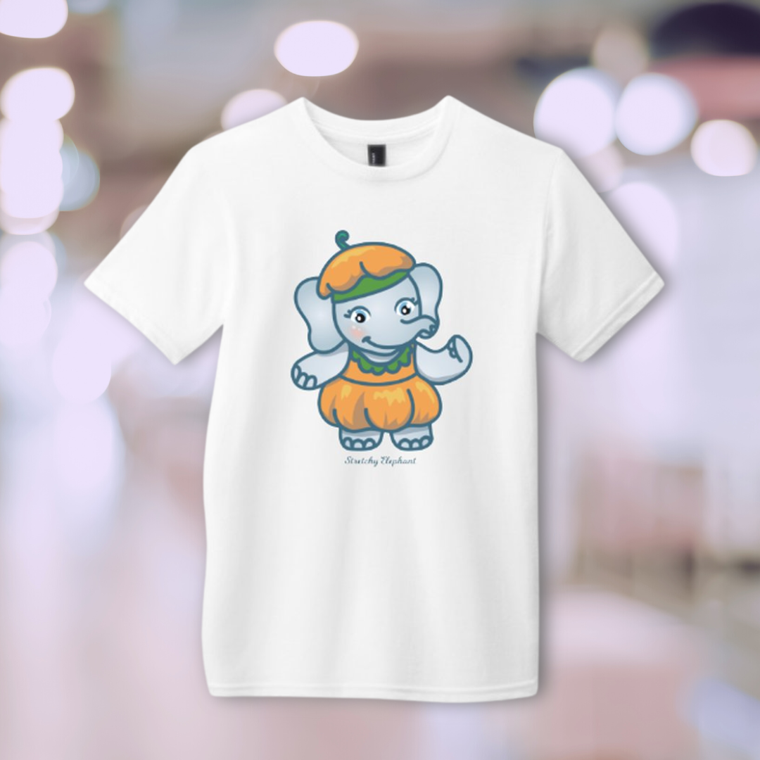BABY STRETCHY ELEPHANT "PUMPKIN" District Youth Very Important Tee