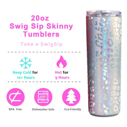 20oz Swig Sip Skinny Tumbler