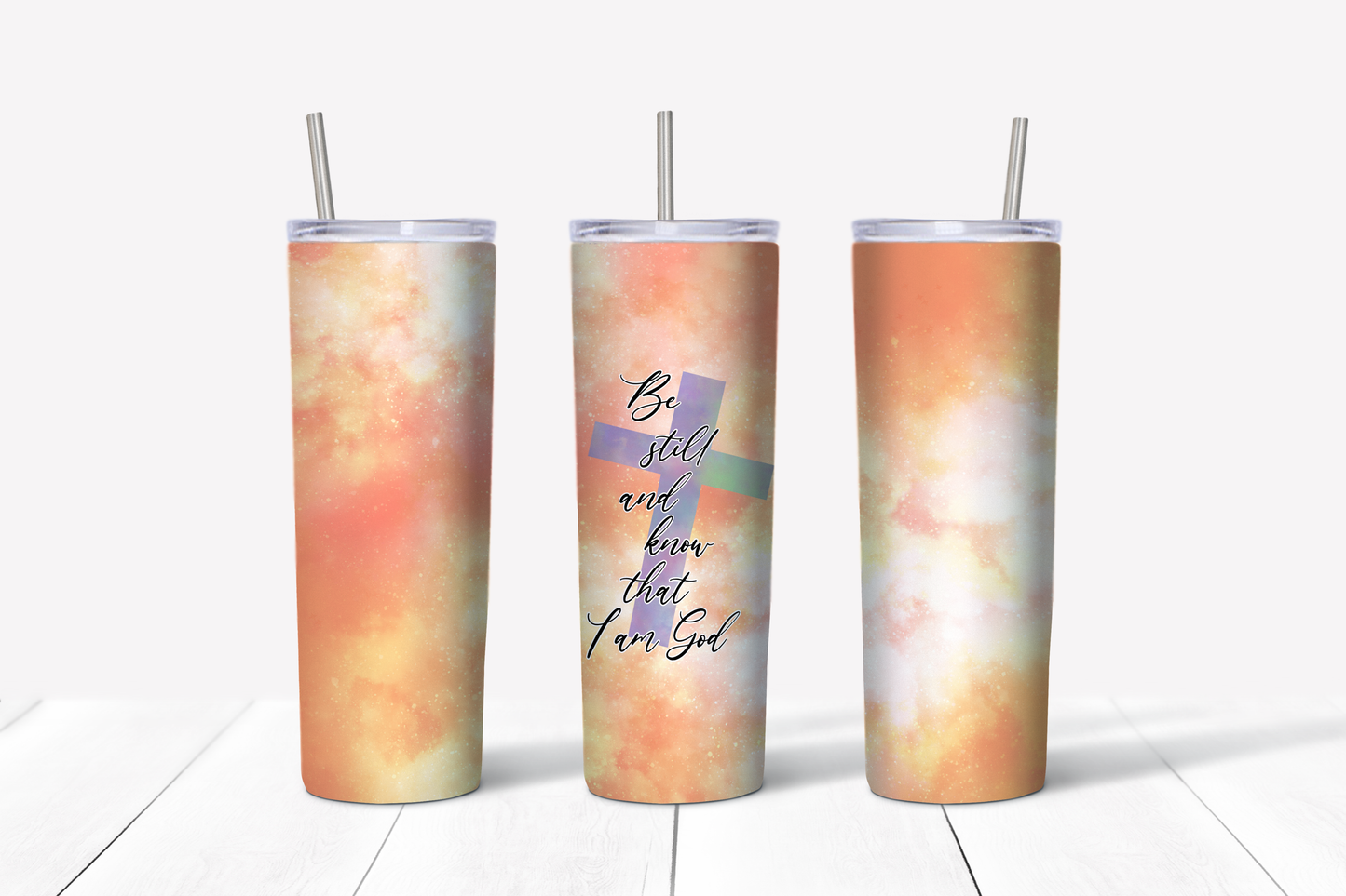 Be Still and Know that I am God 20 oz Tumbler