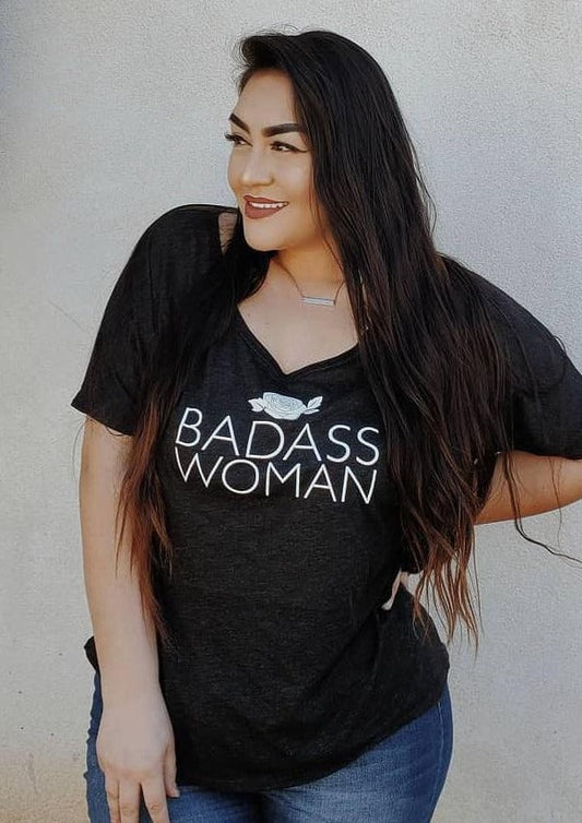 Badass Woman, Rose - Off the Shoulder