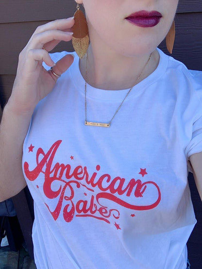 American Babe - USA Boyfriend Tee