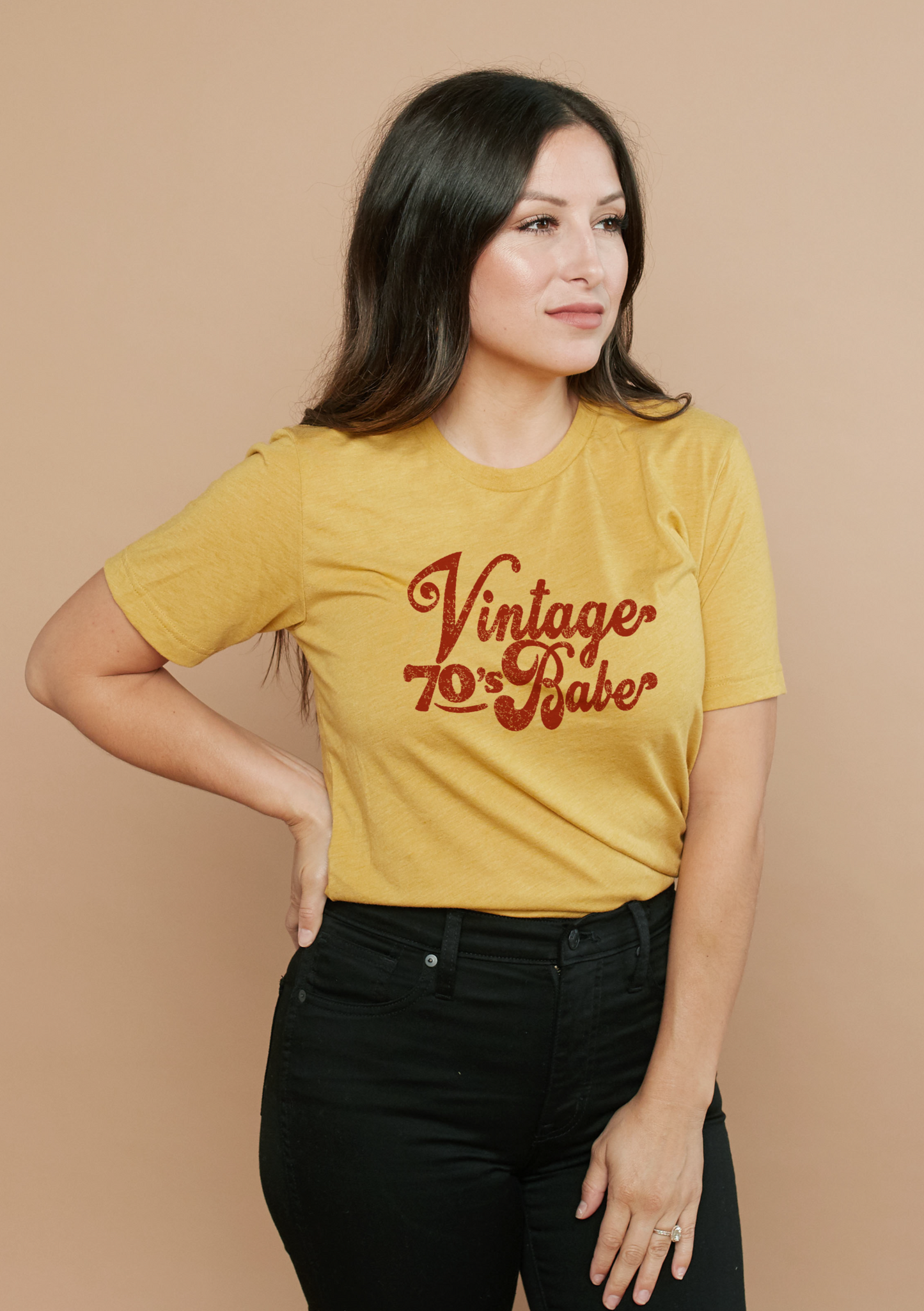 Vintage 70s Babe - Boyfriend Tee