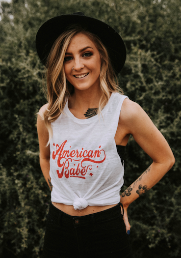 American Babe - Muscle Tank