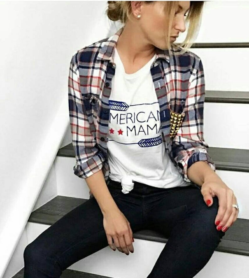 American Mama - Boyfriend Tee