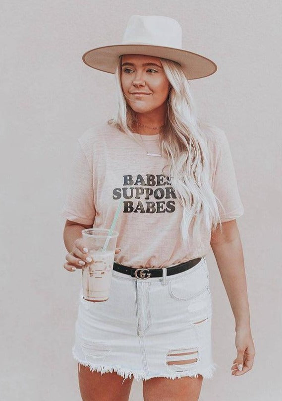 Babes Support Babes - Boyfriend Tee