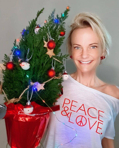Peace & Love - Off the Shoulder