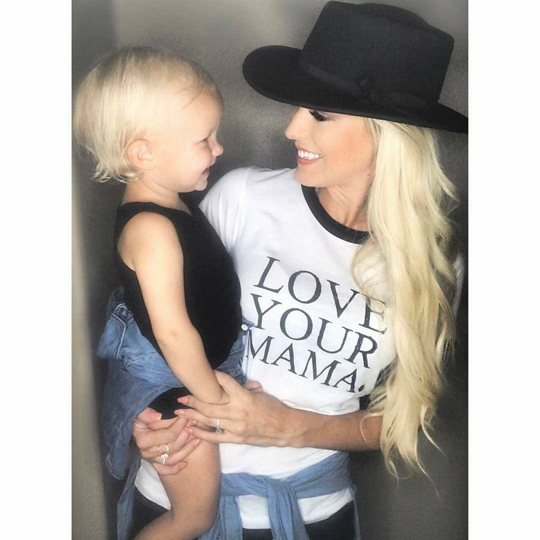 LOVE YOUR MAMA, Boyfriend Tee or Tank, Love Your Mama, Mama Tee, Mom T, Mom Gift, Mom Life, Mama Bird,  Love Your Mama