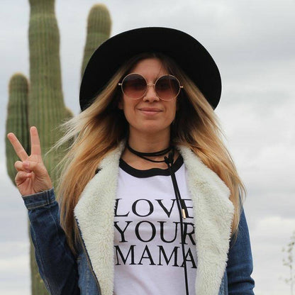 Love Your Mama - Retro Fitted Ringer