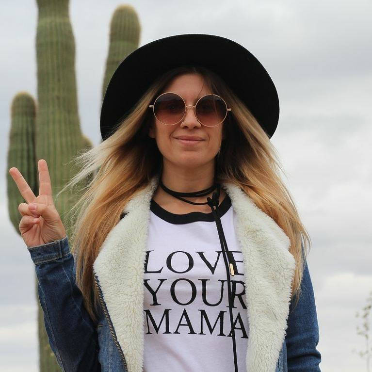 LOVE YOUR MAMA, Boyfriend Tee or Tank, Love Your Mama, Mama Tee, Mom T, Mom Gift, Mom Life, Mama Bird,  Love Your Mama