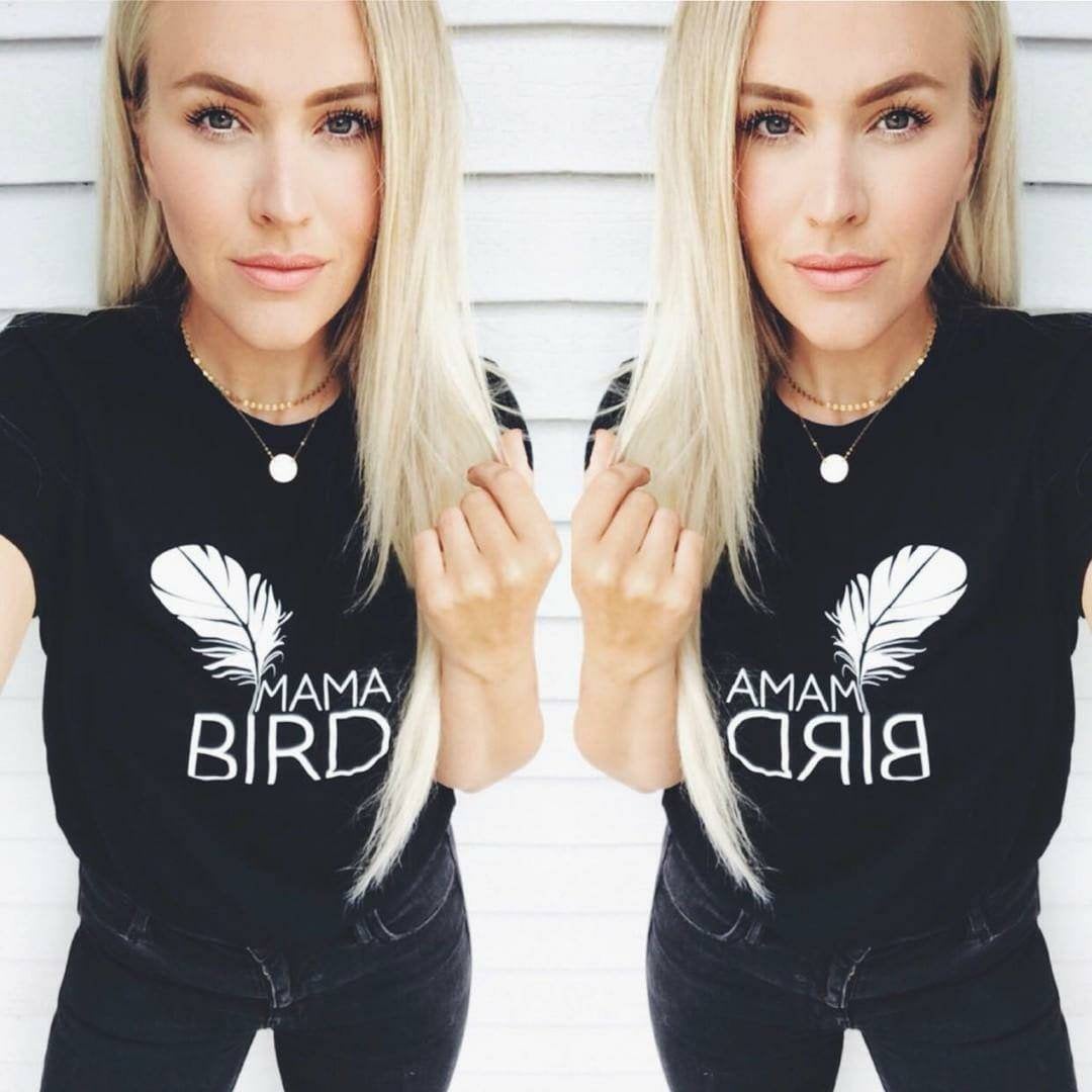 MAMA BIRD Tshirt, Mama Bird Shirts, Mama Bird Tee, Mama Bird Tees, Mama Bird Shirt, Mama Bird Tshirt, Mama Bird, Mama Bird Shirt, Mama