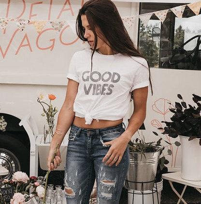 GOOD VIBES, Good Vibes tshirt, Good Vibes Tee, Good Vibes, Good Vibes Shirt, Good Vibes Top, Good Vibes Only