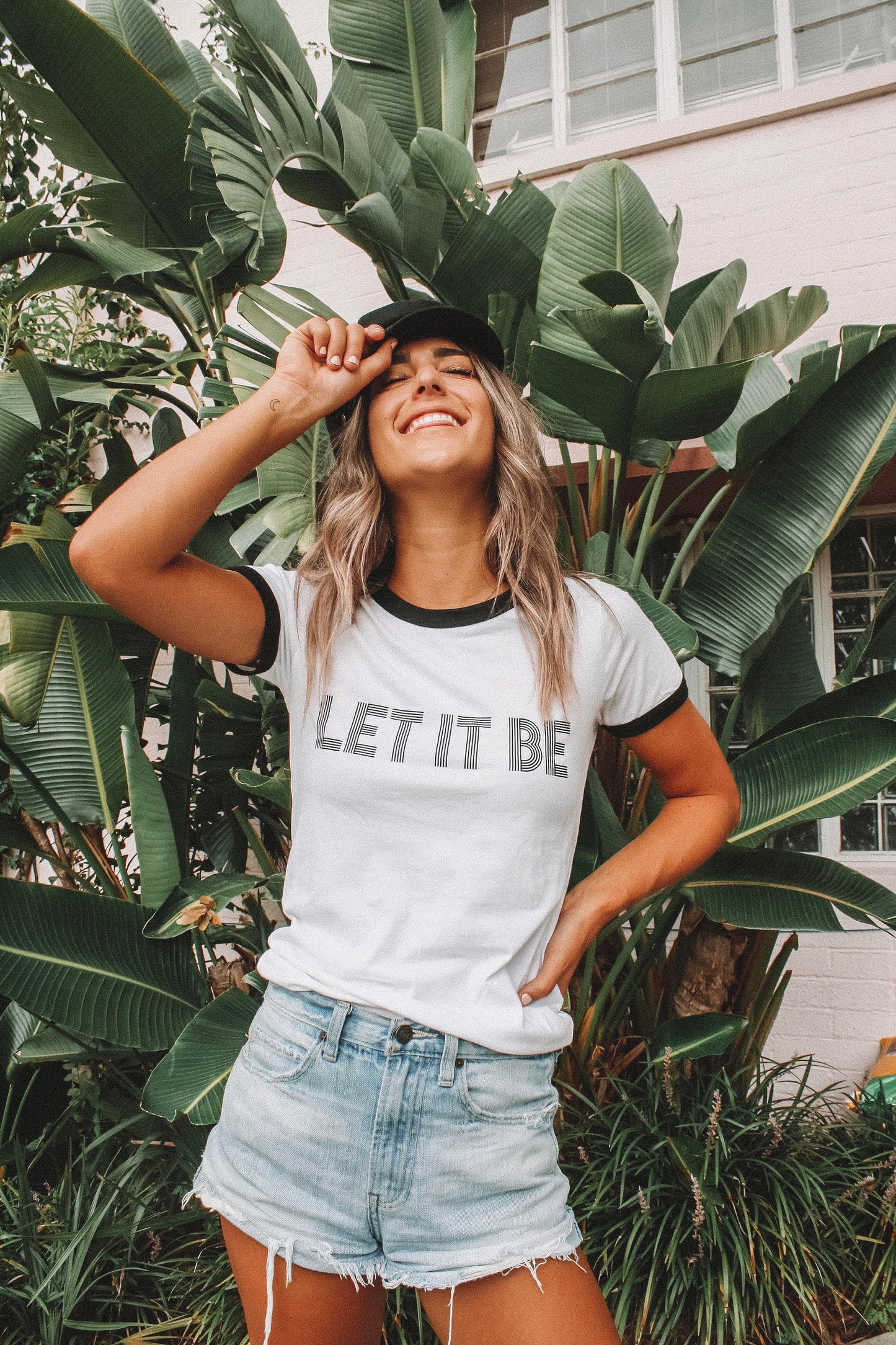 LET IT BE Tee, Ringer Tee, Beatles Tee, Let It Be Gifts, Let It Be Tshirt, The Beatles Tee, Beatles Tshirt, Let It Be Let It Be