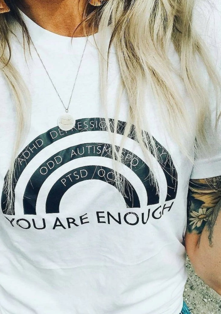 You Are Enough - Boyfriend Tee