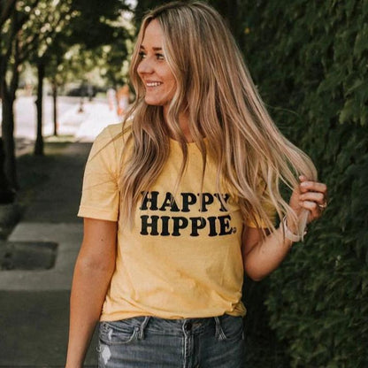 Happy Hippie - Boyfriend Tee