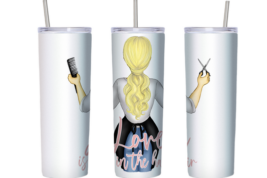 Blonde Love is in the Hair 20 oz Tumbler