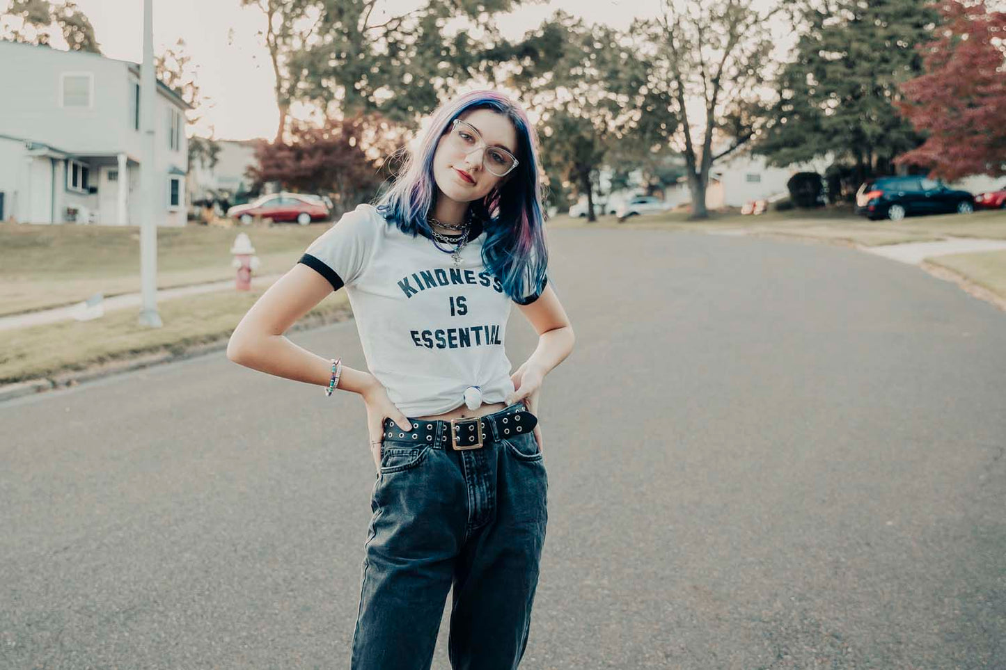 Kindness is Essential - Retro Fitted Ringer