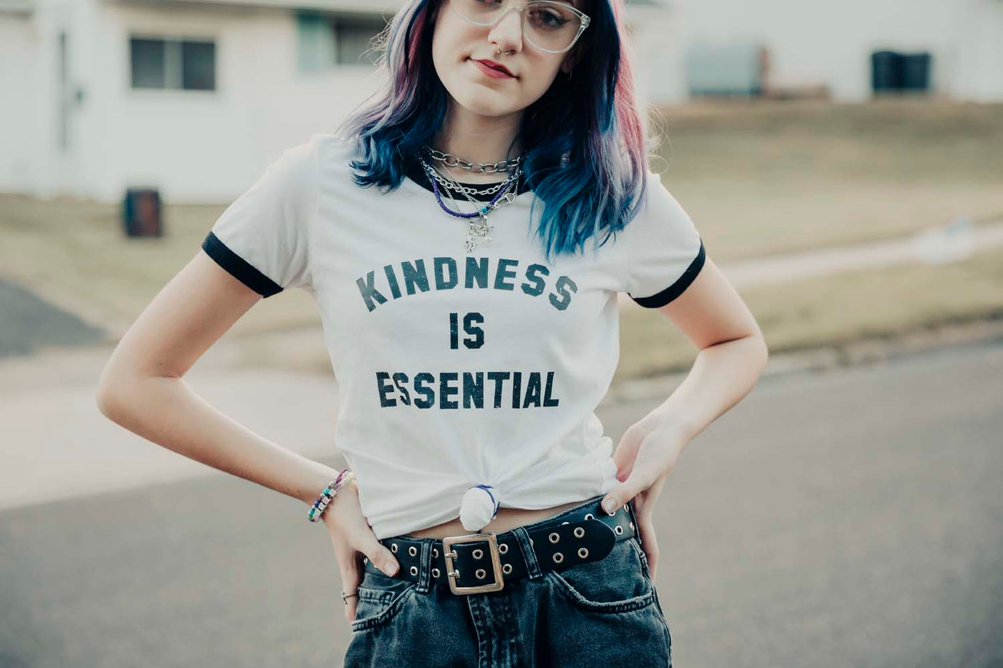 Kindness is Essential - Retro Fitted Ringer