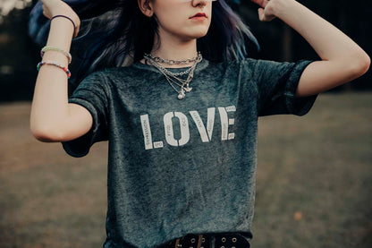 Love, ADHD, Autism, Anxiety, Mental Health - Boyfriend Tee