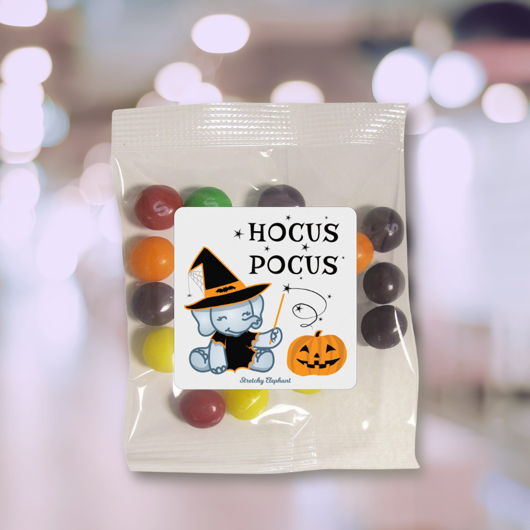 STRETCHY ELEPHANT "HOCUS POCUS" Skittles® Snack Pack